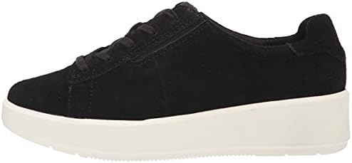Clarks womens Layton Lace Sneaker, Black Suede, 5.5 US | Image 7