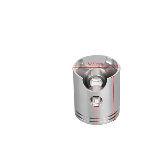 Piston 52.50 Mm avec axe segments clips Ag100 Dx100 Yb100 Lt2 Lt3 0.50 O/S - 4