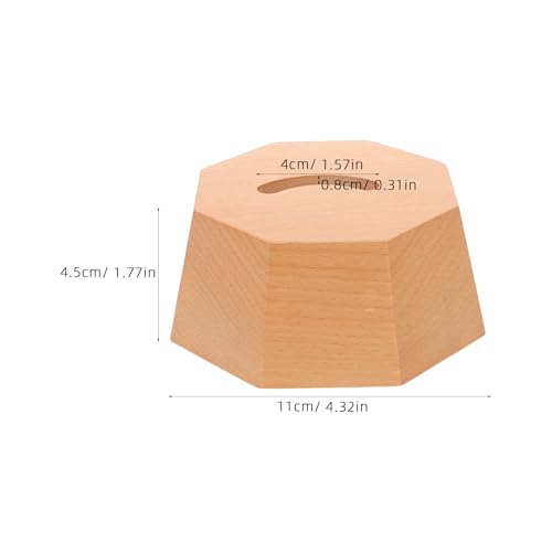 Base para calzador de madera octagonal con diseño ergonómico antiestática 2