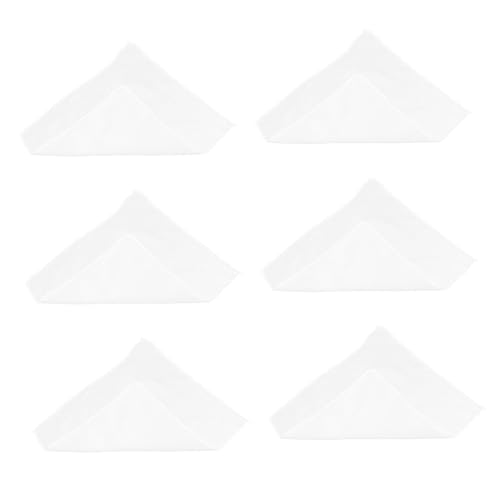 LALADEFIEE 6pcs Reusable Cheesecloth for Straining Unbleached Cotton Muslin Cloths for Nut Cooking and Crafts Filtration