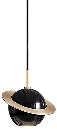 Mini suspension simple en laiton pour ambiance de chambre cosy