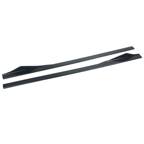 Faldón lateral negro brillante para coche Serie 2 F22 F23 de 2014 a 2018