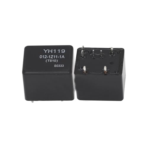 Relais 12 V YYH119 de commutation CC haute précision pour cartes DIP7 11mm