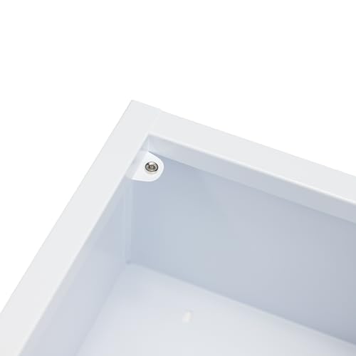 Image of Standard, Nonalarmed AED Cabinet, Large. Fits All Defibrillators on The Market. Measures 14.75 inch H x 16 inch L x 8.38 inch D. Essential Storage for Indoor AEDs.