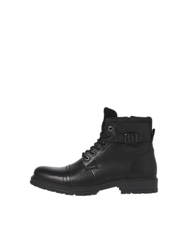 Image of JACK & JONES mens Jfwdexter Leather Boot Sn