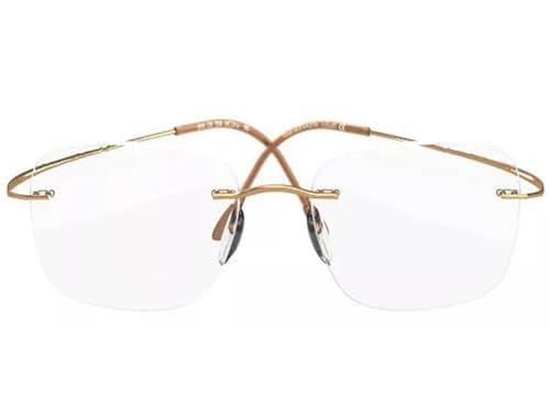 Silhouette TMA MUST COLLECTION 5515/CR Gold 54/21/0 Unisex Eyewear Frame thumb #1