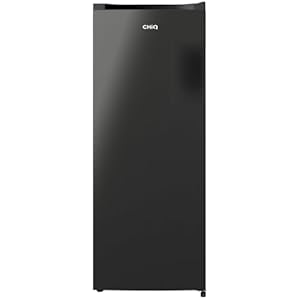 CHiQ Gefrierschrank | Tiefkühlschrank | Freezer | 177L, 144cm H, 54cm B | 153 kWh/Jahr, EEK D | 4-Sterne Gefrieren, -24℃ | 39dB Leise, Wechselbarer Türanschlag, Höhenverstellbare Füße｜CSD208D4D