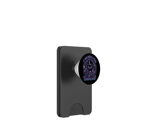 PopSockets PopWallet para MagSafe luna polilla gótica tarjetero esqueleto iPhone