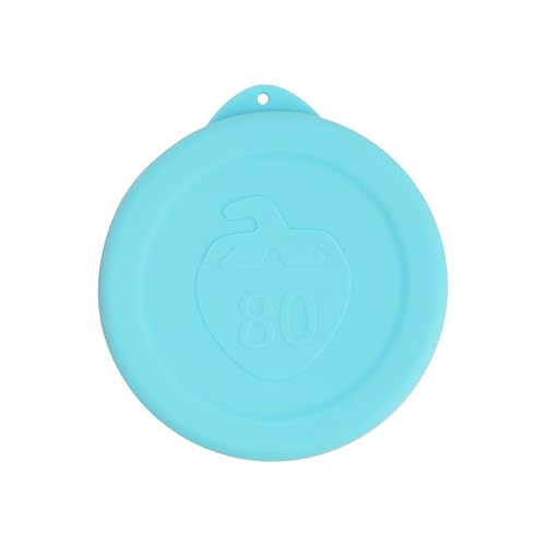 1PCS 3.5-inch/8.2cm Silicone Can Lids for Hunt's | Starkist | Kirkland | Progresso Can, Food Sealing Lids for 3.5-inch Can, Can Cover Topper for Canned Good, Freezer Dishwasher Safe (Can NOT Included)
