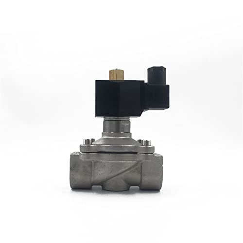 Électrovanne normalement ouverte DN20 12V inox vanne électrique eau et huile