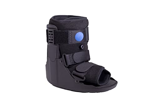 Brace Direct Short Air Walker Cam Fracture Boot- for Ankle or Foot Fracture, Sprained Ankle, & Injury Protection and Stabilization Brace