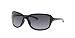 Oakley Women's Cohort Polarized Rectangular Sunglasses, Polished Black, 61 mm