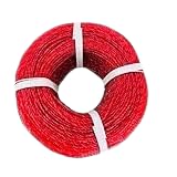 Zatka Dori Fencing Wire for Boundary | Ideal for Jhatka Machine & Solar Fence Energizer | Upto 600 ft per Kg | 3 SS Wires & 6 Plastic Strands | (Approx) 3 Kg Bundle (Covers=1900 ft) 3 mm-image-46