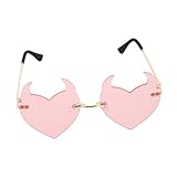 Brillen als dekoration – die brillengestelle sind aus langlebigem, hochwertigem material mit valentinstagsmotiven gefertigt, das zuverlässig und sicher zu verwenden ist. partygeschenke für valentinstagspartys