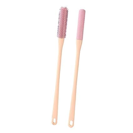 Long Handle Toe Gap Brush | 2 Piece Shower Foot Cleaning Brush | Soft Bristle Foot Care Tool for Seniors, Adults & Everyday Bathing-image-28