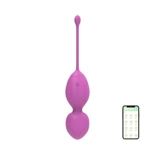 doyouerotic - Palline Vaginali Vibranti Kegel Ovetto Vibrante Controllo App Smart con 9 Vibrazioni Stimolazione Vibratore Punto G Clitoride Impermeabile Silenzioso Ricaricabile USB Sex Toy Coppia