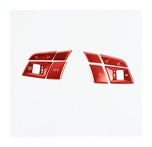 �C���e���A�h���X�A�b�v �ɓK������A4 A5 S4 S5 S3 2020-2021 �J�[�X�^�C�����O �C���e���A �X�e�A�����O�z�C�[�� �{�^�� �X�p���R�[�� �f�R���[�V���� �J�o�[ �g����(Red)