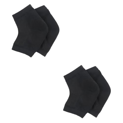 POPETPOP 2sets Moisturizing Gel Socks for Dry Cracked Heels Heel Support Socks for Women Men 3pcs*2