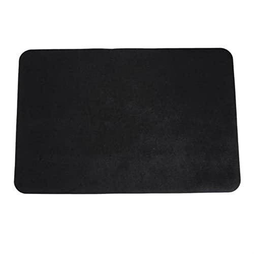 DASEV Tapis de Jeu de Cartes Tapis de Jeu de Table Tapis de Couverture de Table de Jeu de société carré (Noir, Taille 1) Cover