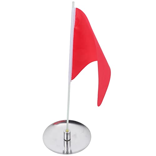 Homoyoyo 1set Golf Flag Kit Hole Cup Tray Portable Golfing Practice Target for Backyard Training Includes Durable Flag and Sturdy Cup Golf Supplies for Putting Improvement