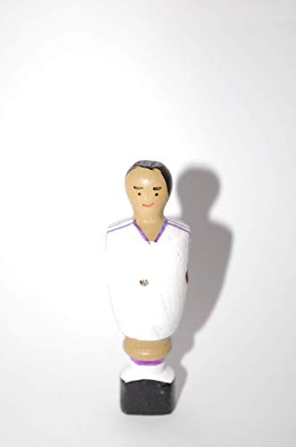 Real imán para nevera futbolín años 80,