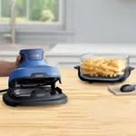 Ninja Crispi 5-in-1 Portable Glass Air Fry Cooking System, 3 Containers & Cover