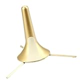 CVUTOVO ポータブルトランペットスタンド 金属製脚支架 軽量折りたたみ式 小型携帯用楽器アクセサリー耐久性シンプル設計