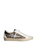 Corina Zapatilla M5505 Leopardo Mujer Adulto con Detalle de Rayo Estilo Urbano Talla 41