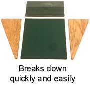 Medium-Sized Craps Practice Table - Traditional Underlayment