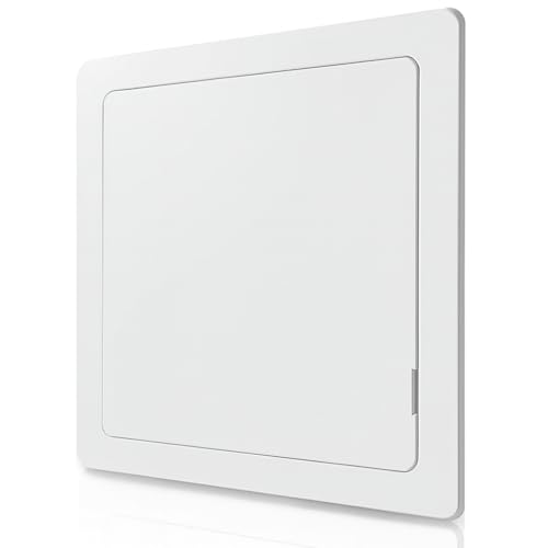 Proxinova Sportello Ispezione 300x300 mm, Sportello per Muro Cartongesso, Verniciabile e UV Resistente, Sportello in ABS per Manutenzione Contatore Acqua, Gas, Contatore Elettrico, Facile Fissaggio