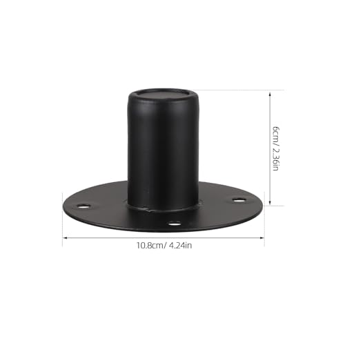 Soporte de altavoz de hierro anticorrosivo Mikikit regulable para montajes fijos 4