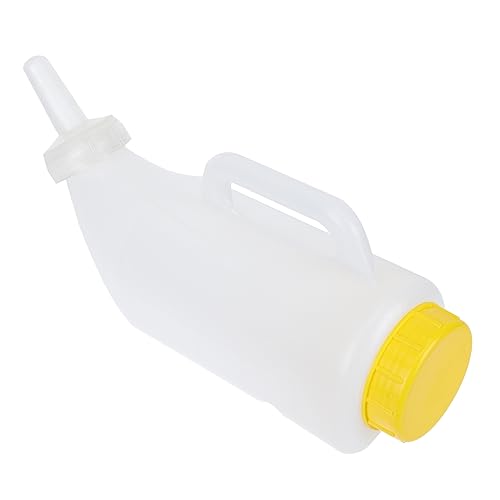 KOMBIUDA Biberón para Corderos y Terneros de Alta Capacidad Botella de Alimentación para Pequeños Animales Diseño Resistente y Fácil de Limpiar para Ganadería
