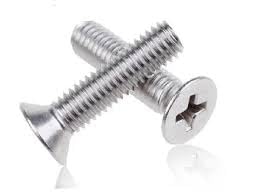 M3 X 6mm length (thread length 4mm) 202 grade Stainless Steel CSK phillips head Machine Screws - 10 Nos-picture-18