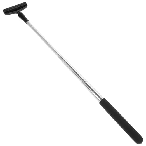 Amosfun Limpiaparabrisas Del Espejo Retrovisor Mini Escobilla De Goma Coche Escobilla De Goma Herramientas Limpiaparabrisas Sobresco De Espejo De Coche Raspador De Hielo El Plastico Black