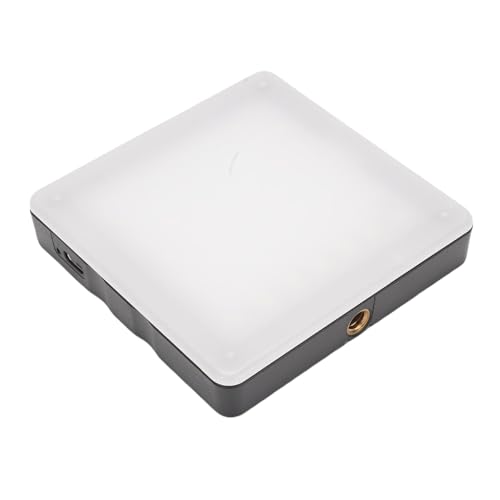 Image of Small LED Video Light Panel, 49 Beads High Brightness 6500K | Touch Control | 4 Magnetic Color Filters | Portable Design for Vlogging, Photography