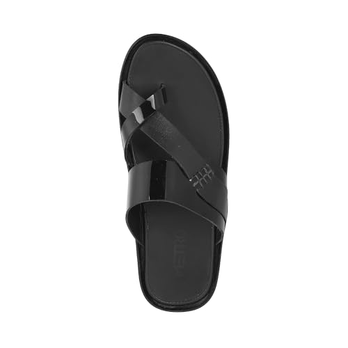 Image of Metro Men Black Casual Open