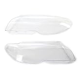 YPGCP Coche Faros Cubierts Carcasa para BMW 3 Serie E46 325CI 330CI 03-06,Lente Cristal Carcasa Lámpara Luz Cabeza Juegos Piezas Componentes Iluminación Accesorios Faro,Couple