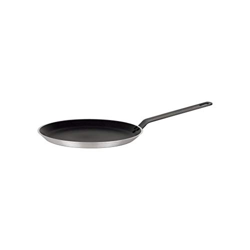 Chef INOX Non-Stick Crepe Pan, 260 mm x 15 mm Size,Silver/Black