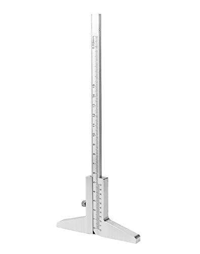 Pied à coulisse de profondeur 0-150 mm micromètre outil mesure alu
