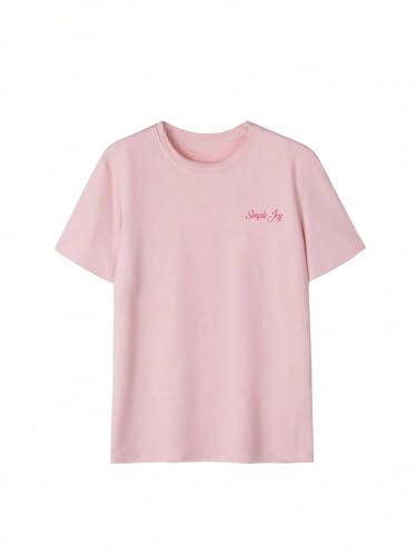 Image of SHENHE Girl's Summer Hawaiian Shirt Aloha Tropical Graphic Cute Crewneck Short Sleeve T Shirts Teen