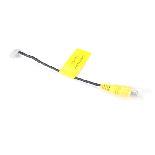 Alpine KCX-CAM1 Composite RCA Camera Adapter for Use with Select Car Stereos
