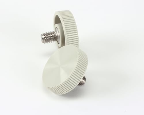 Prince Castle 76-626S vis SCR avec bouton lot de 2 pour matériel de cuisine