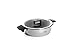 Woll Concept Bratentopf mit Deckel - Induktiv -, Ø 28 cm, 8 cm hoch, 4,8l - Geeignet für alle Herdarten, Edelstahl, backofenfest bis zu 200°, silber, mit Antihaftversieglung