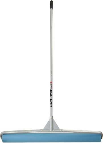 Gamma EZ Dri Soft Tennis Court Squeegee Sponge Roller (Silver/Blue) - Optional Replacement Roller