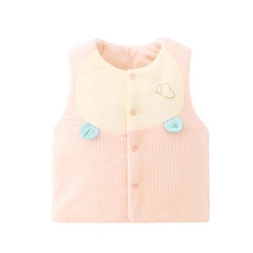 Newborn Boys Fleece Lined Vest Butterfly Print S𝐡erpa Cute Jackets Infant Girls Sleevless Shaggy Warm Outerwears