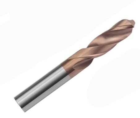 1/5/10 szt. Bit powlekany 58 stopni ze stali wolframowej D1.8 ~ D3.9 40L wiertła kręte z węglików spiekanych do CNC wiercenie w metalu frez palcowy(5PCS,D3.6x40)