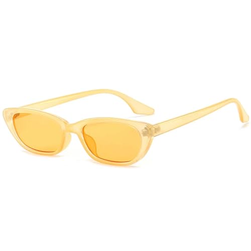 Vintage Cat Eye Women Sunglasses Trendy Small Frame Sun Glasses for Men Luxury Outdoor Travel Eyewear Male Uv400