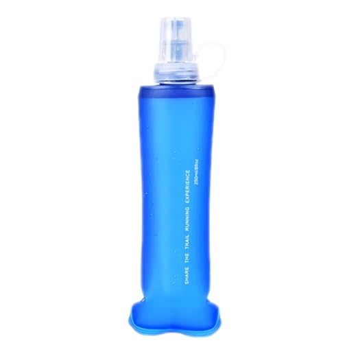 YUGSHNKFC Soft Flasks - Botella de agua plegable para correr, paquete de hidratación, ciclismo, senderismo, correr, fácil de usar