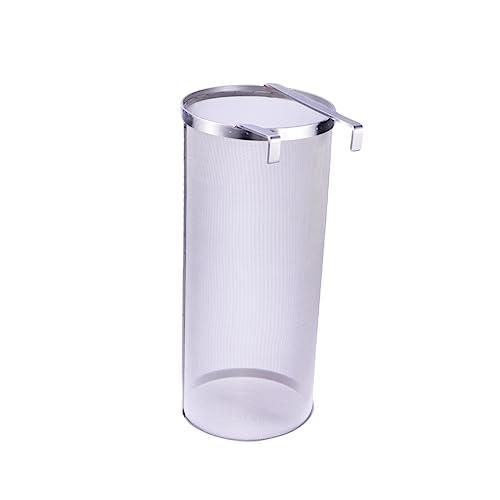 FUNOMOCYA Stainless Steel Filter Strainer Tool Mesh for Brewing Wine and Easy to Clean Beer Filter Dual Hooks