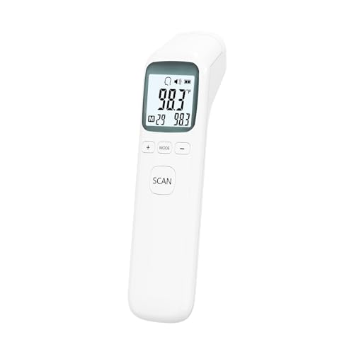 Manhero No-Touch Thermometer Forehead for Adults, Medical 3-1 Kids Accurate Digital Thermometers...